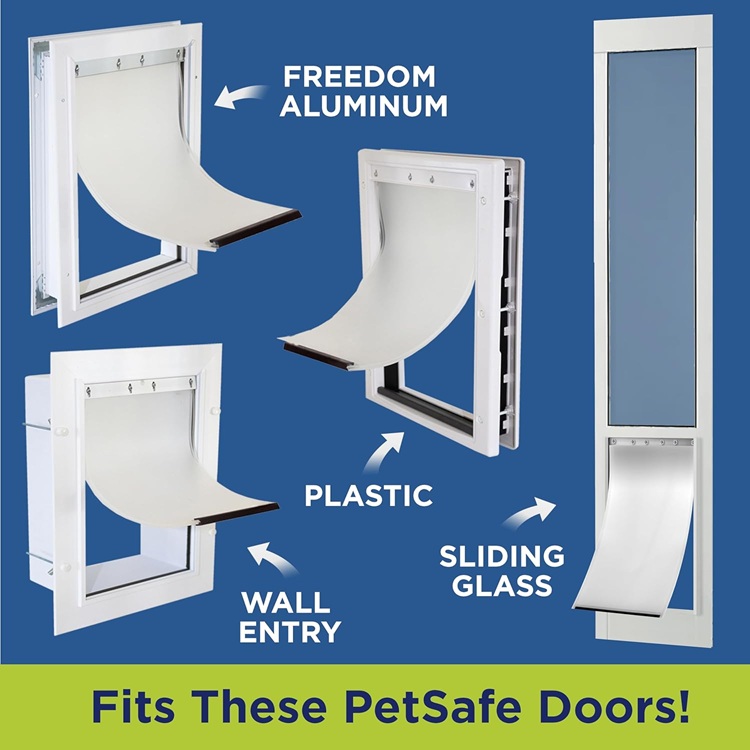 Large Replacement Dog Door Flap 10 1/8" x 16 7/8" - Image 2