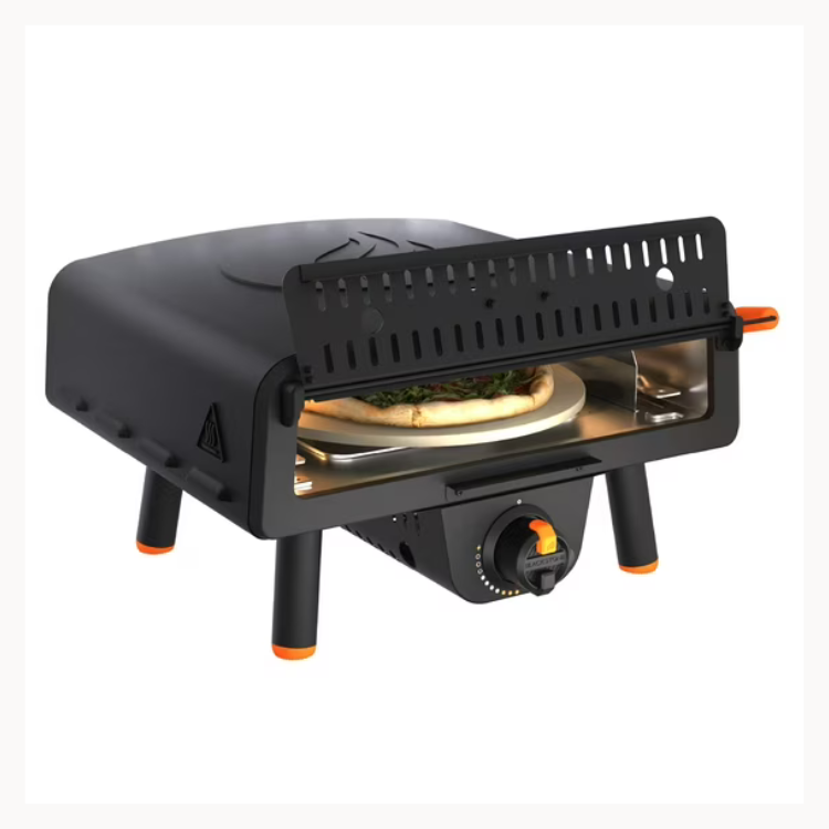 Blackstone Outdoor Tabletop Propane Pizza Oven with Rotating Pizza Stone