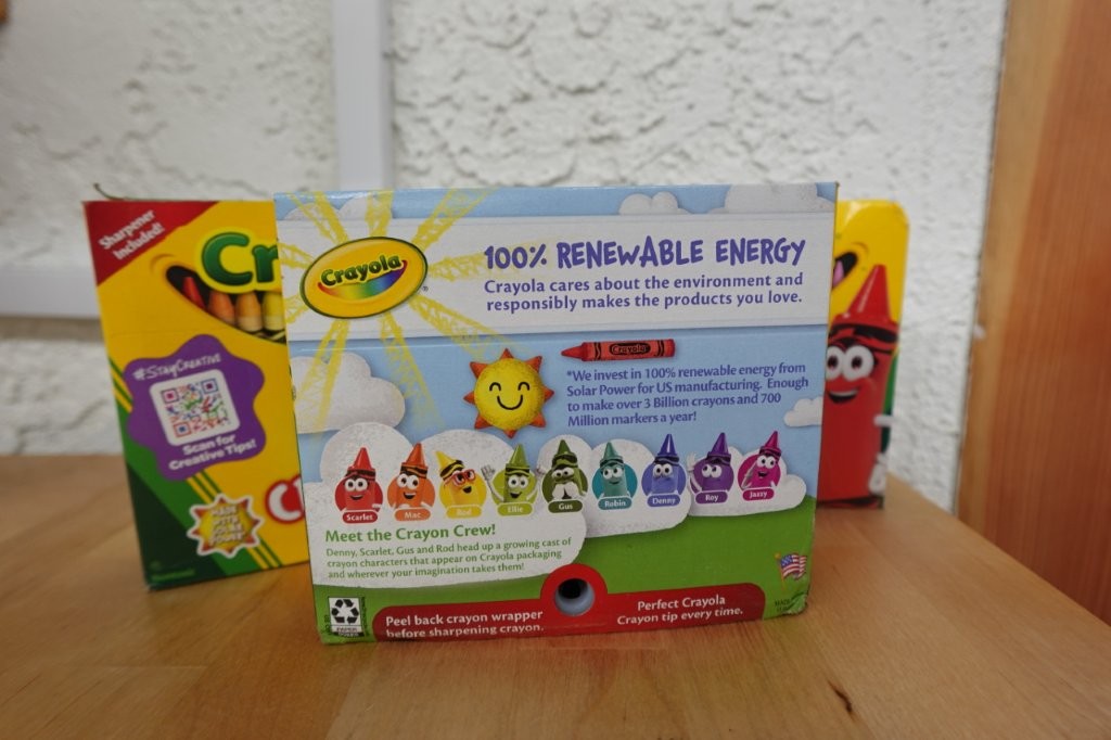 Crayola 64-Count Crayons with Built-In Sharpener - Image 3