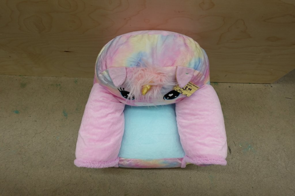 Heritage Club Kids Unicorn Bean Chair in Pink - Image 5