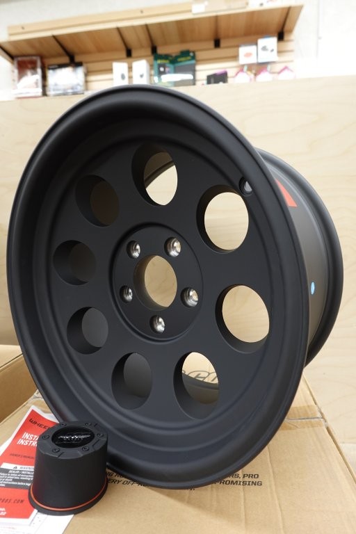 17x9 Pro Comp 7069 Vintage Flat Black Wheels / Rims 5x5 - Image 3