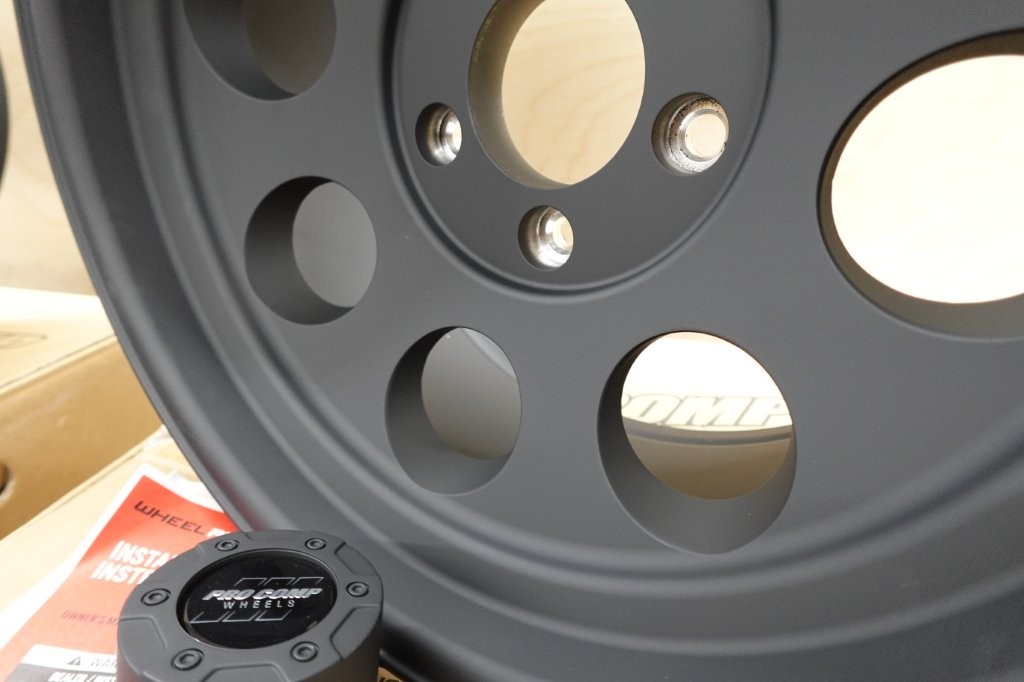 17x9 Pro Comp 7069 Vintage Flat Black Wheels / Rims 5x5 - Image 5