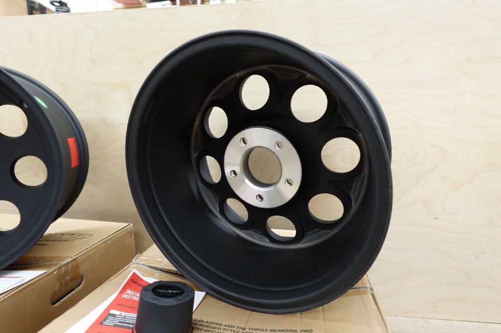 17x9 Pro Comp 7069 Vintage Flat Black Wheels / Rims 5x5 - Image 4