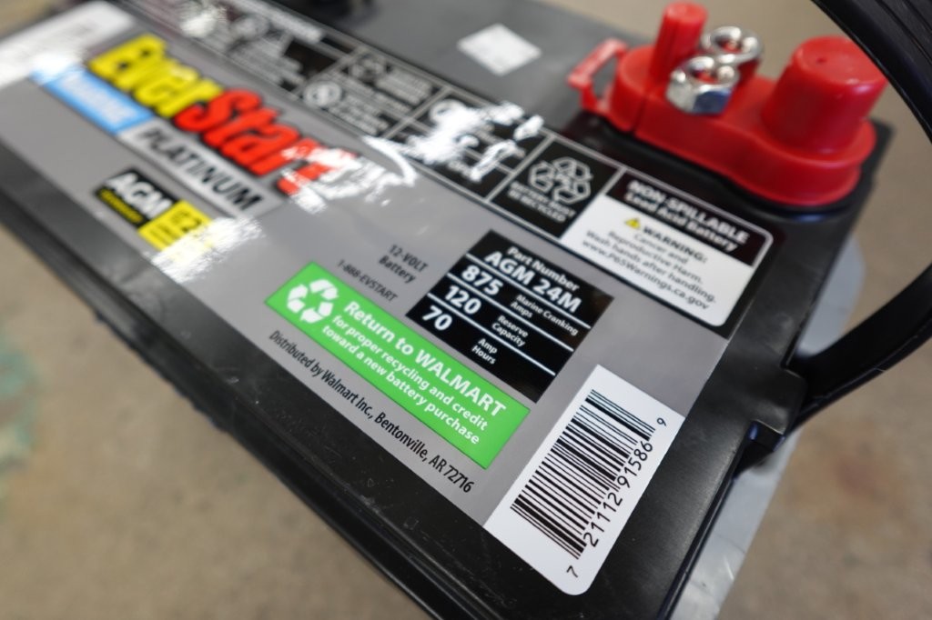 EverStart Platinum AGM Marine and RV Deep Cycle Battery Group Size 24M - Image 5