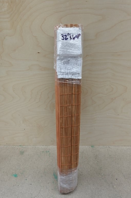 Chicology Bamboo Cordless Light Filtering Roller Shade – Squirrel Brown - Image 2