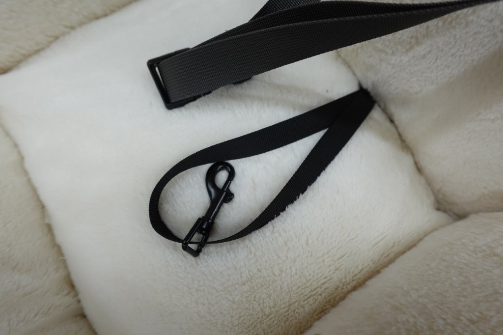 Best Pet Supplies Dog House Car Seat for XS/Small Dogs in Gray - Image 4