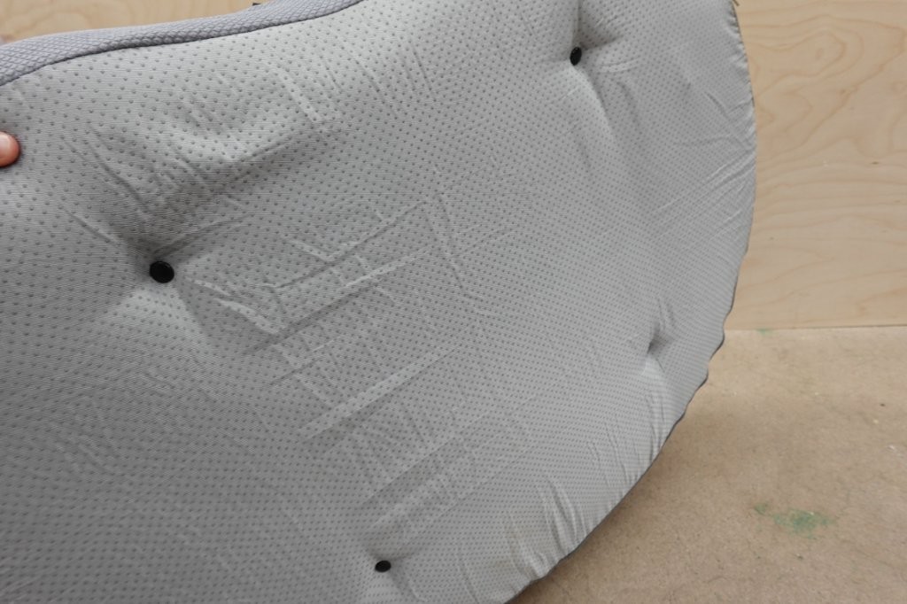 Orthopedic Contour Dog Bed for Large/Medium Dogs in Grey - Image 6