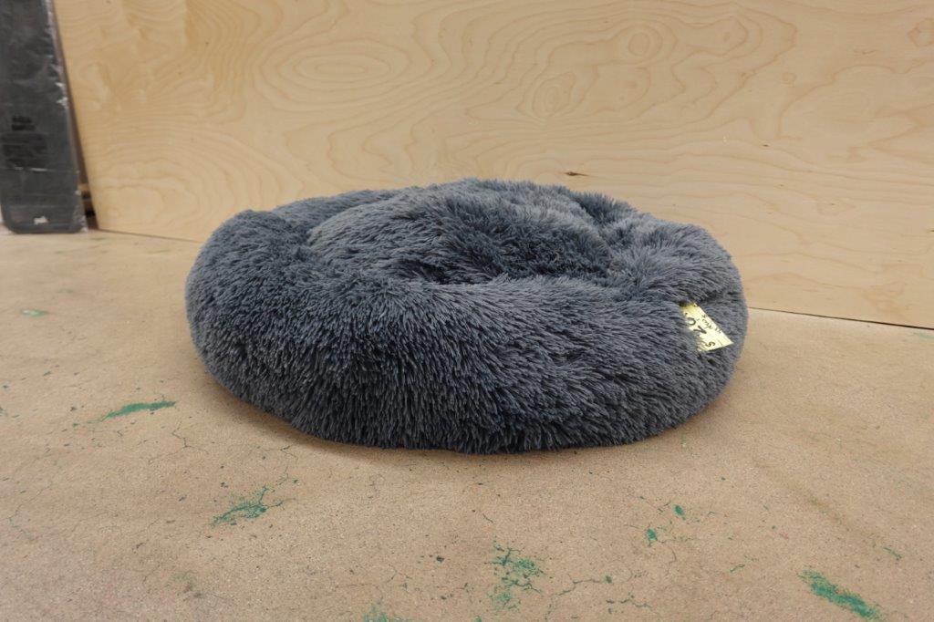 Whiskers & Friends Dog Bed, Up to 45 Pounds, Blue Grey - Image 2