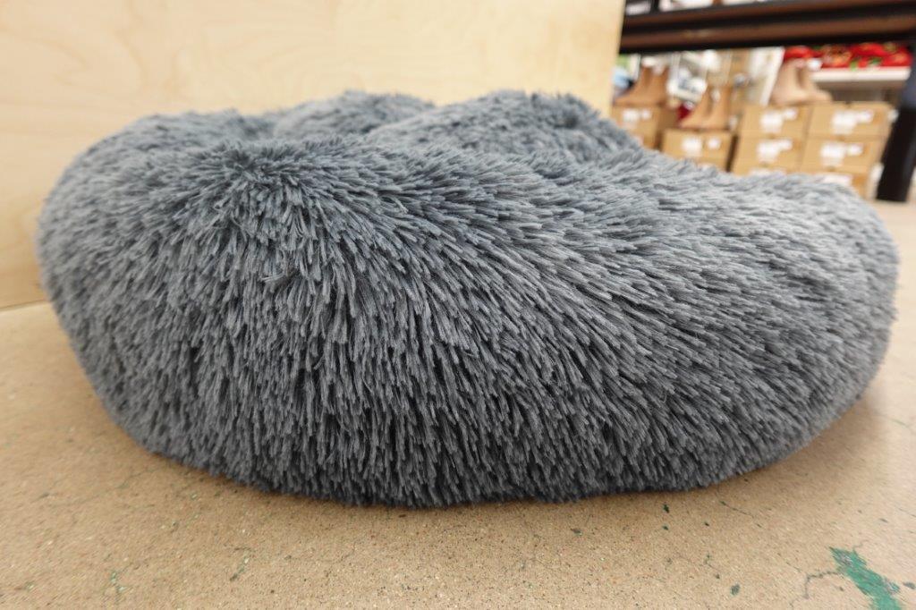 Whiskers & Friends Dog Bed, Up to 45 Pounds, Blue Grey - Image 4