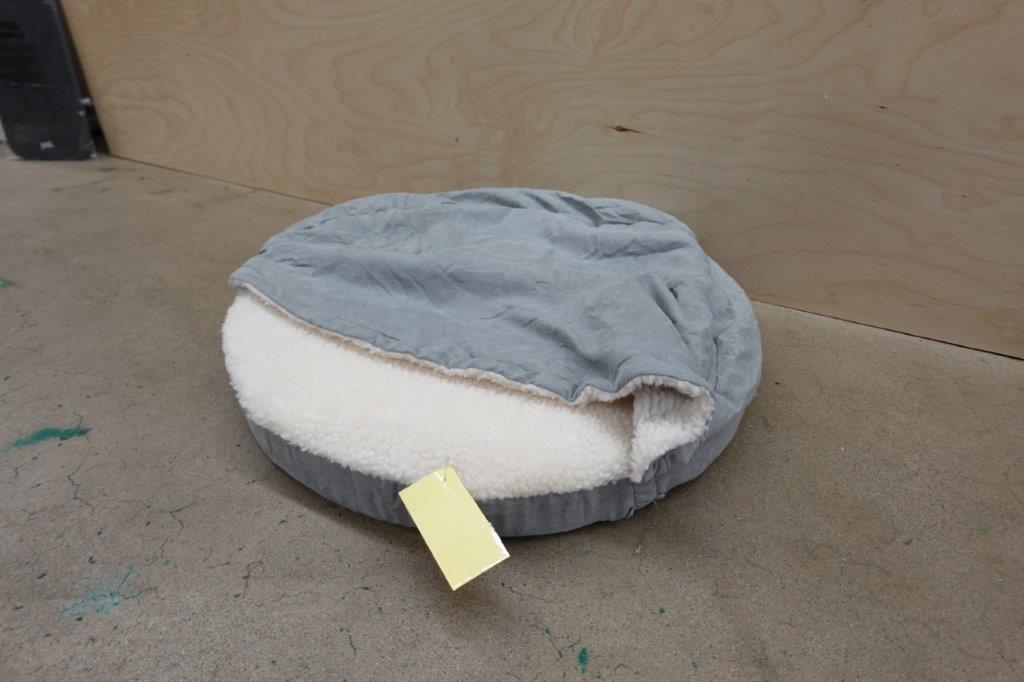 Furhaven Dog Bed, 26" Round Orthopedic Bed for Dogs, Gray - Image 2