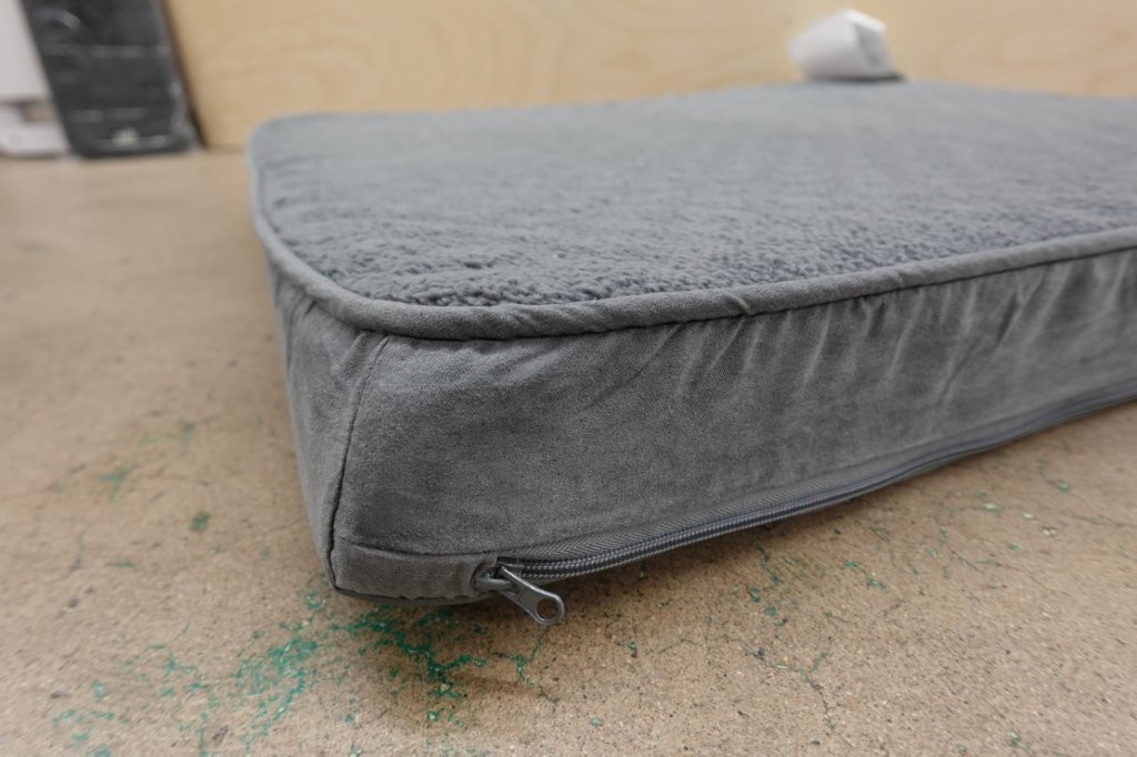 Furhaven 36" Orthopedic Dog Bed for Large/Medium Dogs in Gray - Image 3