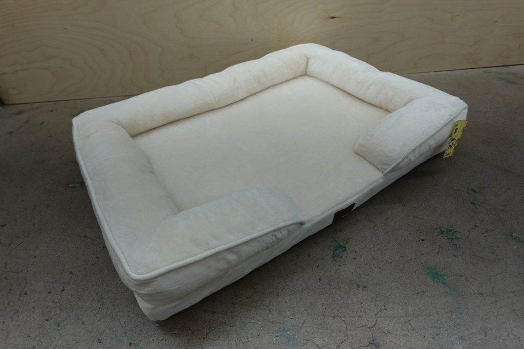 Bedsure 35" Large Orthopedic Dog Bed in Ivory - Image 2
