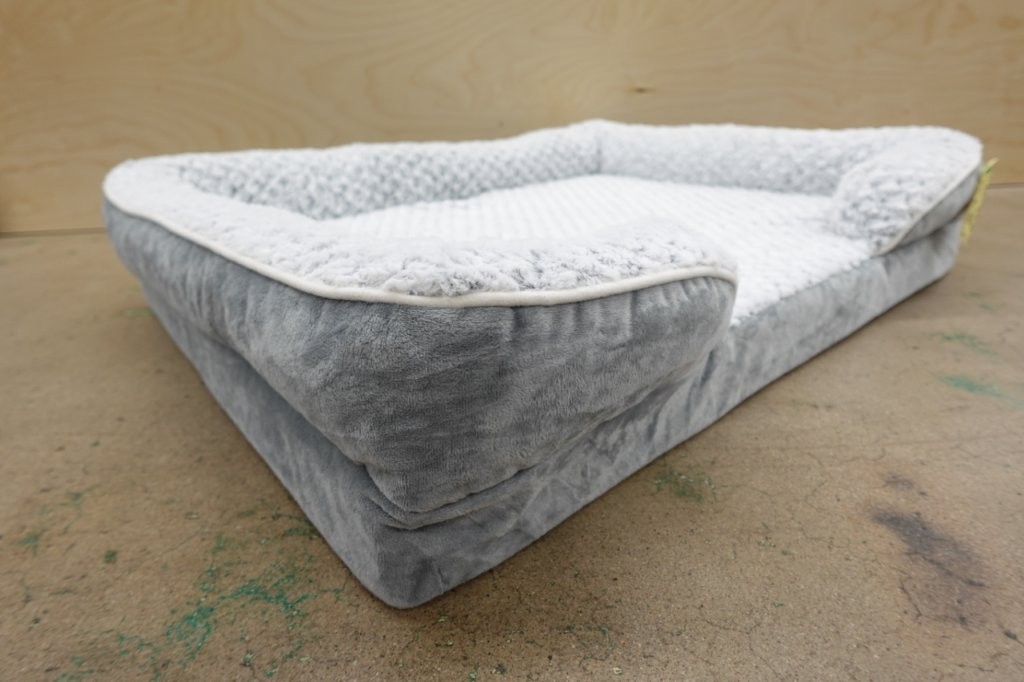 Orthopedic Dog Beds for Large Dogs Anti-Slip Bottom in Grey - Image 3