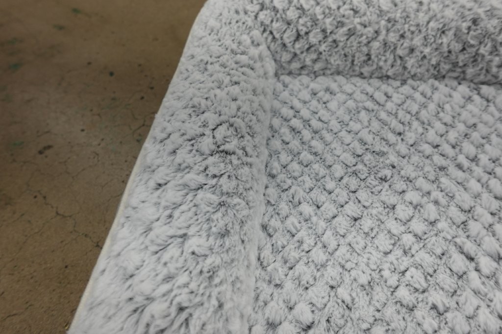 Orthopedic Dog Beds for Large Dogs Anti-Slip Bottom in Grey - Image 4