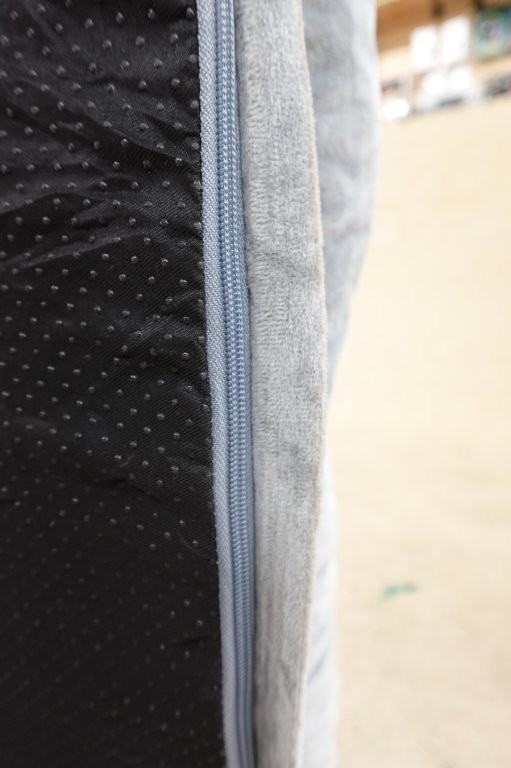 Orthopedic Dog Beds for Large Dogs Anti-Slip Bottom in Grey - Image 6