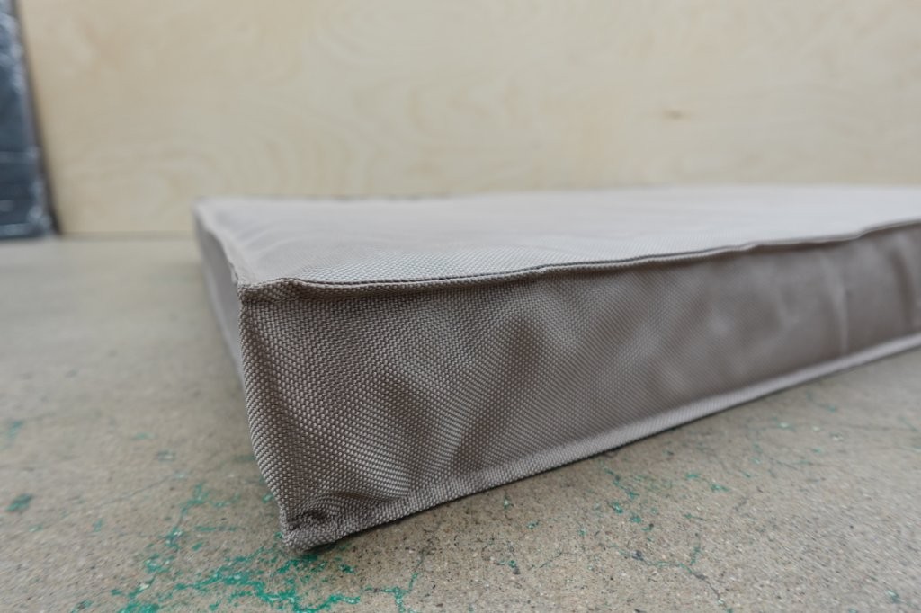 Waterproof Orthopedic Dog Bed for Large Dogs w/ Oxford Cover in Khaki - Image 3