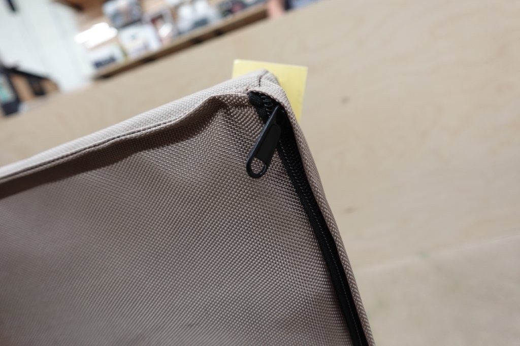 Waterproof Orthopedic Dog Bed for Large Dogs w/ Oxford Cover in Khaki - Image 5