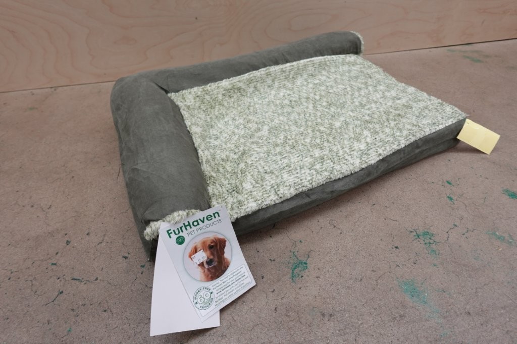 Furhaven Cooling Gel Dog Bed for Medium/Small Dogs in Dark Sage - Image 2