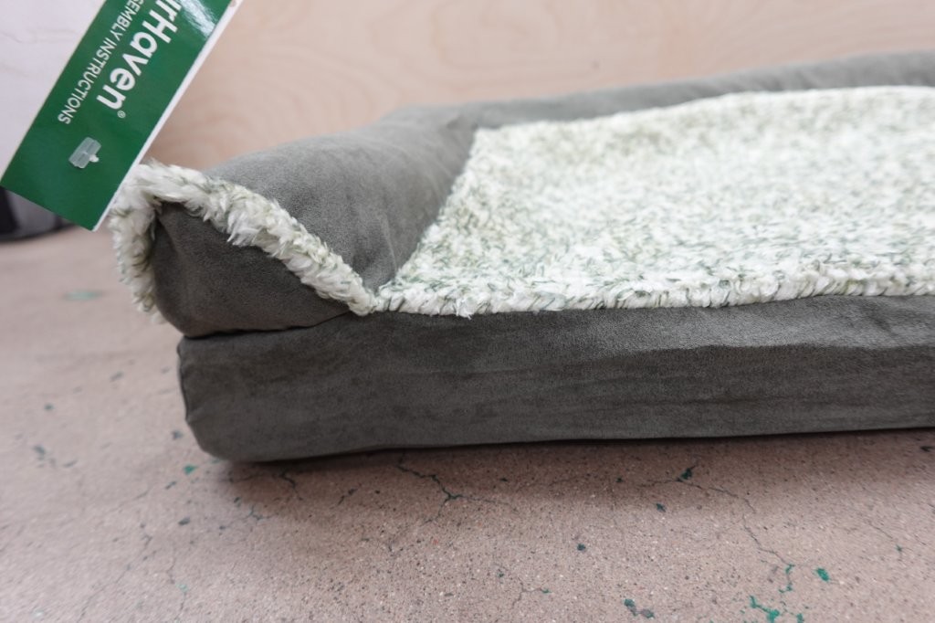 Furhaven Cooling Gel Dog Bed for Medium/Small Dogs in Dark Sage - Image 3