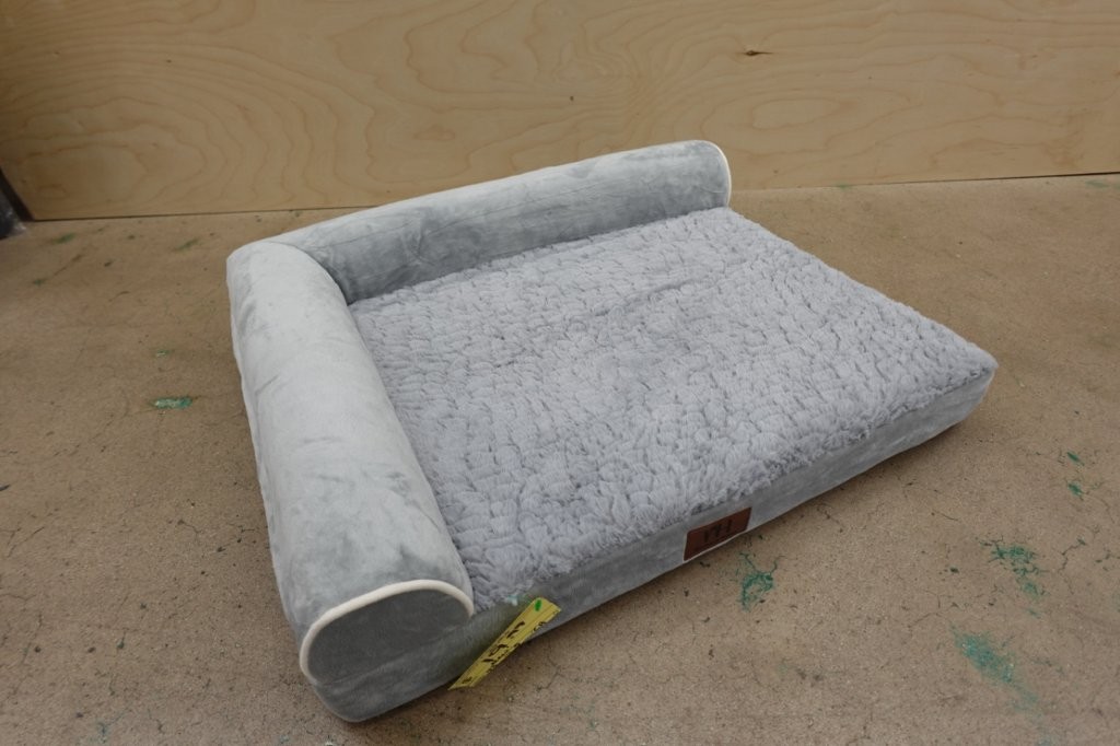 WESTERN HOME Orthopedic Medium Sized Dog Bed in Grey - Image 2