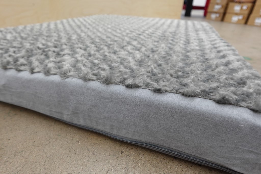 Furhaven Jumbo XL Orthopedic Dog Bed for Large Dogs in Gray - Image 3