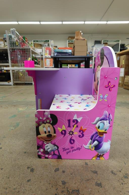 Disney Minnie Mouse Chair Desk with Storage Bin by Delta Children - Pink - Image 5