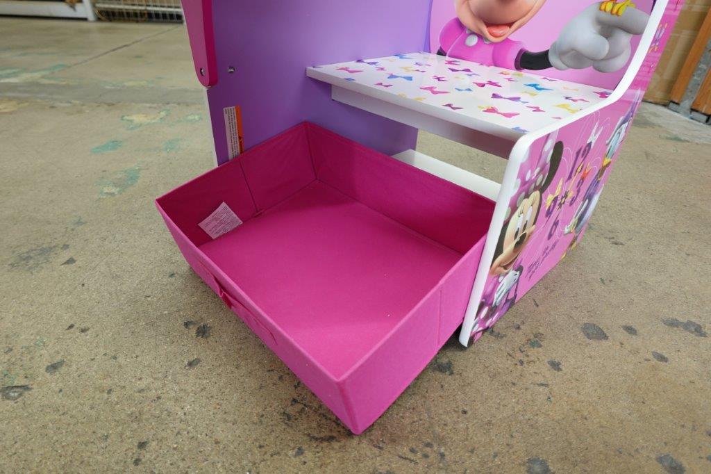 Disney Minnie Mouse Chair Desk with Storage Bin by Delta Children - Pink - Image 6