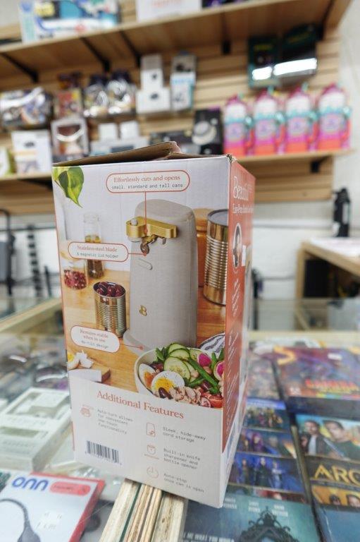 Beautiful Easy-Prep Electric Can Opener Porcini Taupe by Drew Barrymore - Image 2