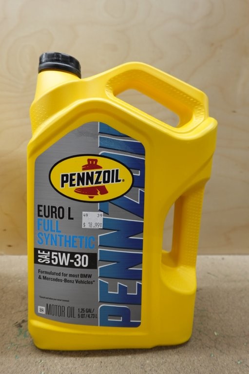 Pennzoil Platinum Euro L Full Synthetic 5W‑30 Motor Oil,5 Quart - Image 2