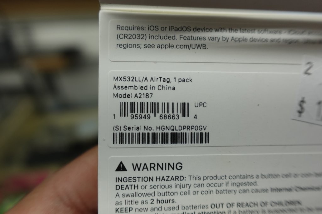 Apple AirTag Item Tracker 1‑Pack - Image 5