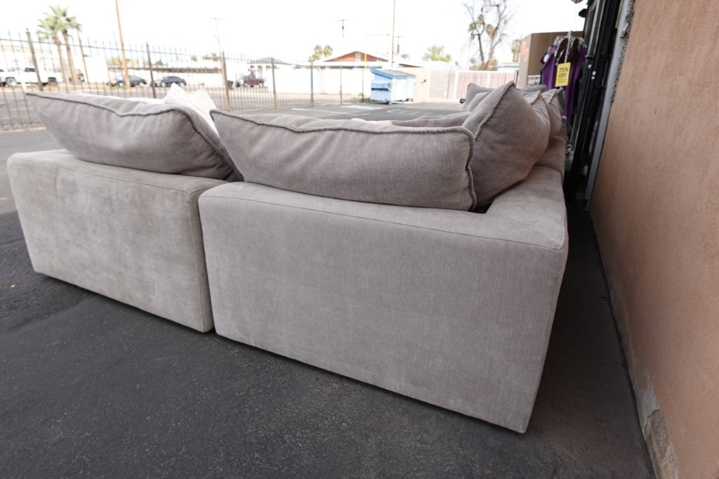 Aiden & Ivy Sereen 6 pc Fabric Modular Sectional Sofa Couch Set - Image 9