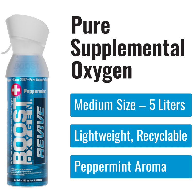 5L Boost Oxygen Portable Supplemental Oxygen