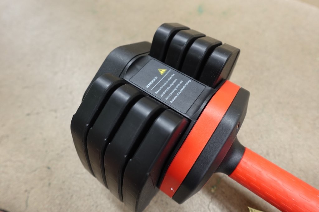 Yes4All 55 lb Adjustable Quick Select Dumbbell Set of 2 - Image 7