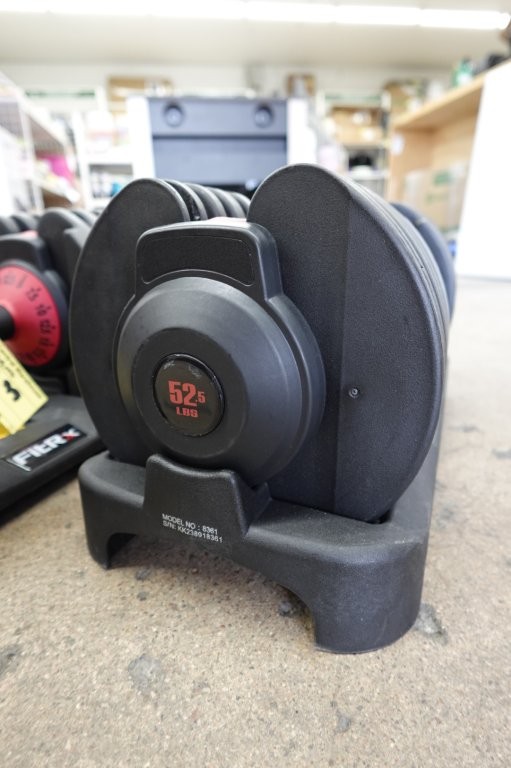 FitRx SmartBell Adjustable Single Dumbbell 5–52.5 lb - Image 3