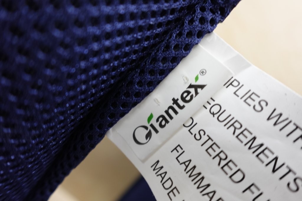 Gymax Adjustable 6-Position Floor Chair – Navy - Image 6