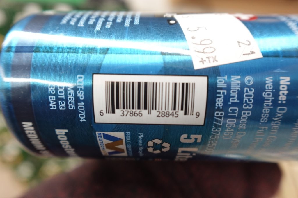 5L Boost Oxygen Portable Supplemental Oxygen - Image 8