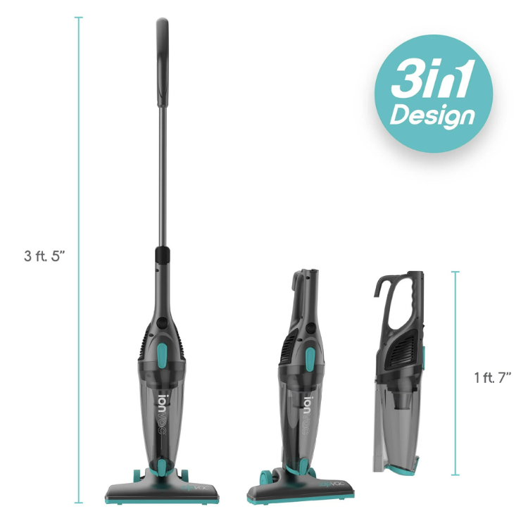 Ionvac ZipVac 3-in-1 Corded Stick Vacuum Cleaner - Image 3