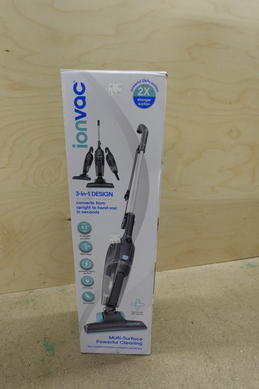 Ionvac ZipVac 3-in-1 Corded Stick Vacuum Cleaner - Image 4