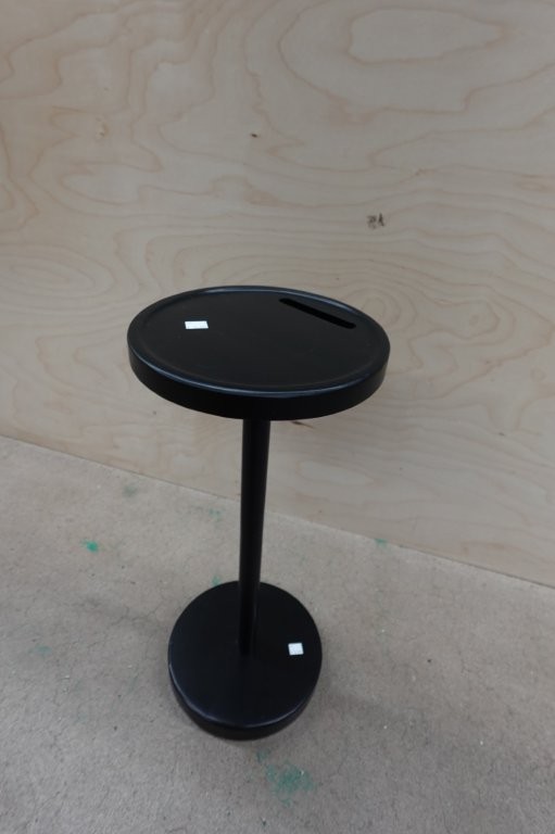 BLUEWEST Compact Weighted Pedestal Drink Table - Image 2