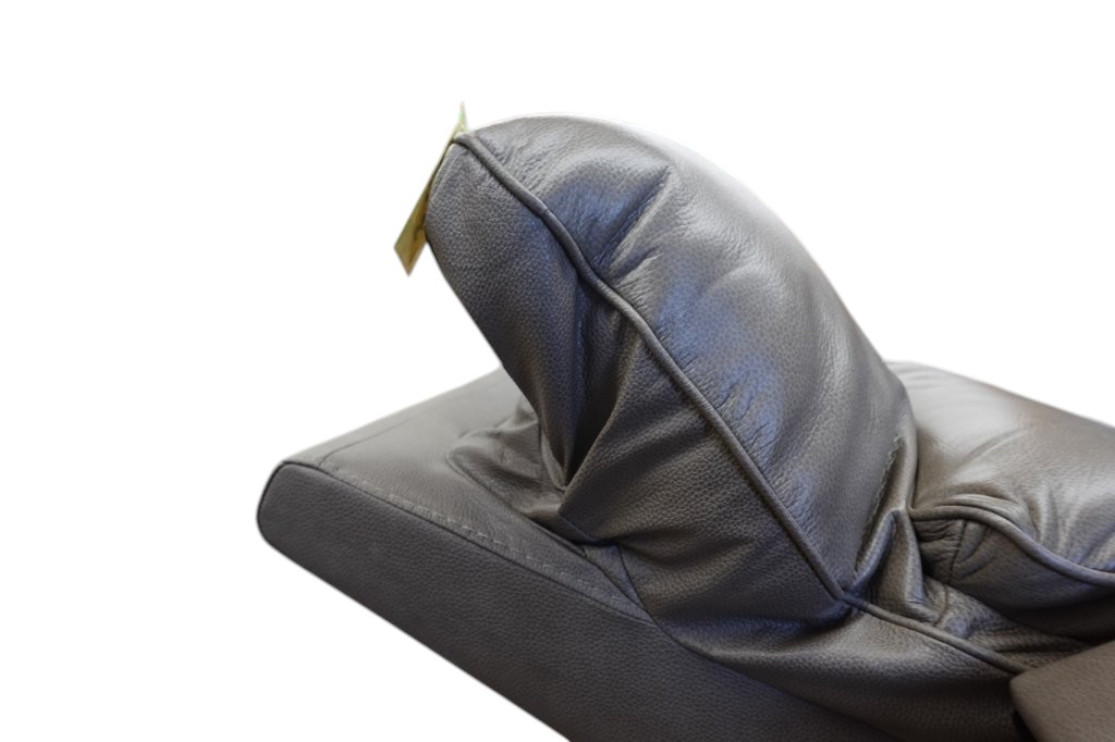 Shayne Leather Power Recliner Sofa Chair with Power Headrest - Image 9