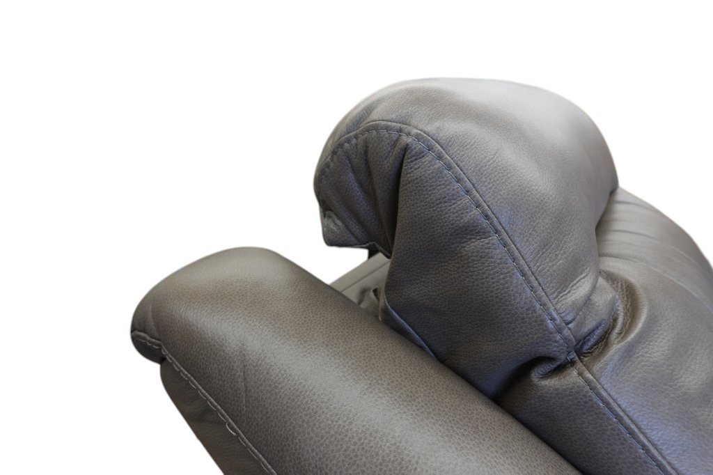 Mason Leather Power Recliner Sofa Chair with Power Headrest - Image 9