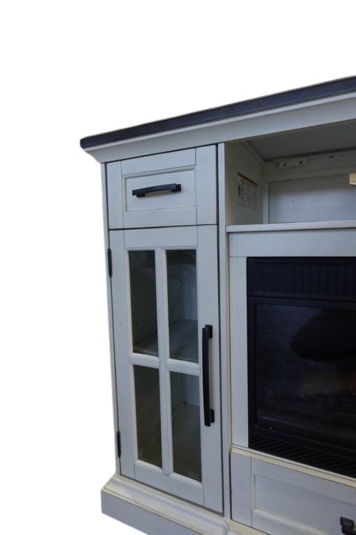 Twin Star Slone Mantel TV Stand Electric Fireplace - Image 6