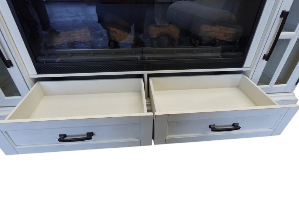 Twin Star Slone Mantel TV Stand Electric Fireplace - Image 8