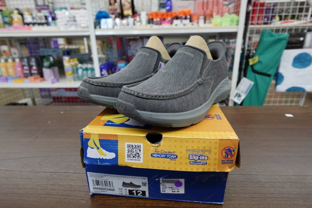 Skechers USA Parson Dewitt Slip-Ins Moc Toe Shoes - Men's 12 - Image 3