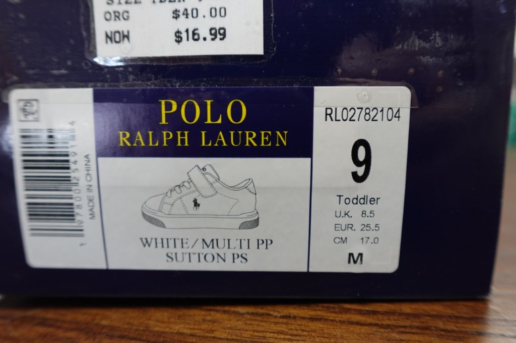 Polo Ralph Lauren Sutton PS Sneakers - Toddler 9 - Image 6