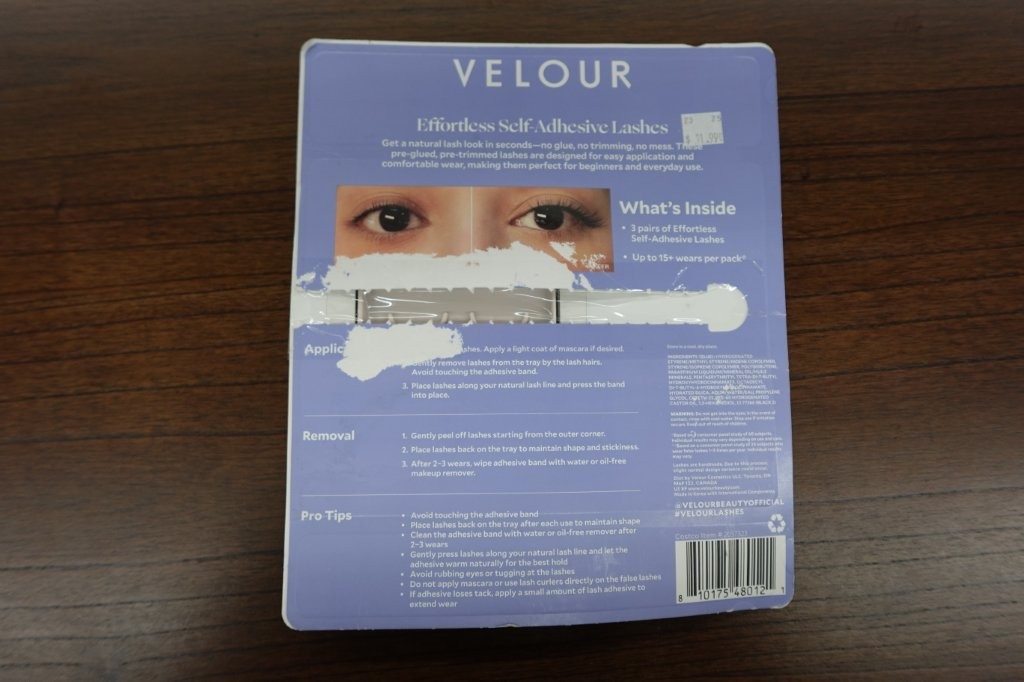 3Pk Velour Self-Adhesive Pre-Trimmed False Lashes - Image 4