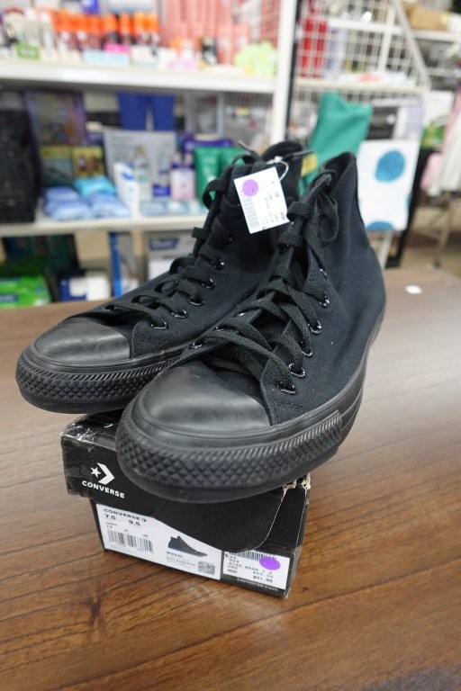 Converse Unisex Chuck Taylor All Star High Top Sneaker - Mens 7.5 , Womens 9.5 - Image 3