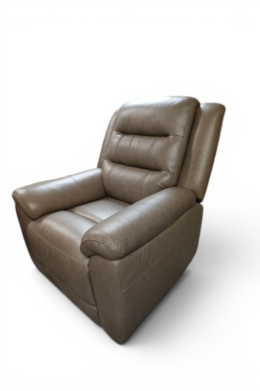 Mason Leather Power Recliner Sofa Chair with Power Headrest - Image 5