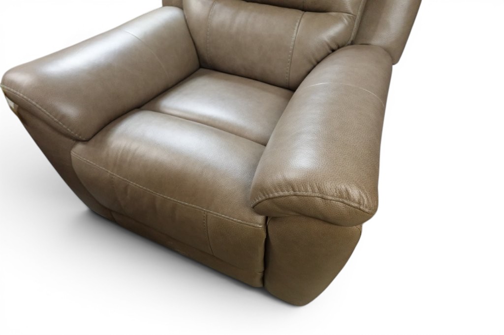 Mason Leather Power Recliner Sofa Chair with Power Headrest - Image 6