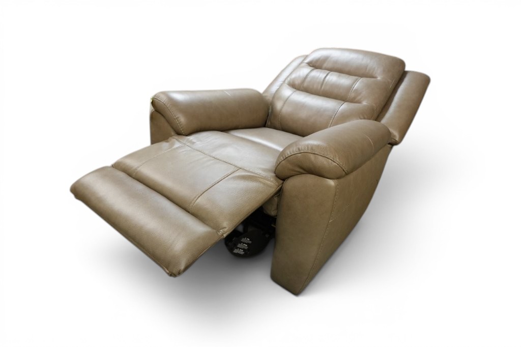 Mason Leather Power Recliner Sofa Chair with Power Headrest - Image 11